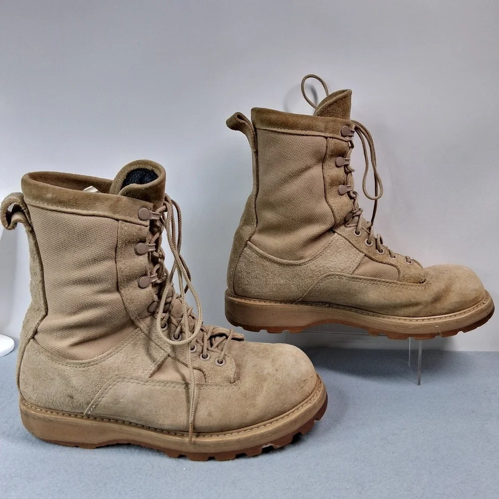 Bates E33500A US Army Flight Combat Vehicle Crewman Boots Mens 7 XW